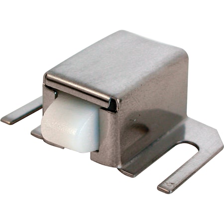 Prime-Line 1/2 in. x 1-5/16 in., Stainless Steel with Plastic Tip, Shower Door (Single Pack) M 6014